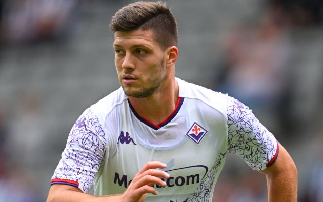Fiorentina player Luka Jovic