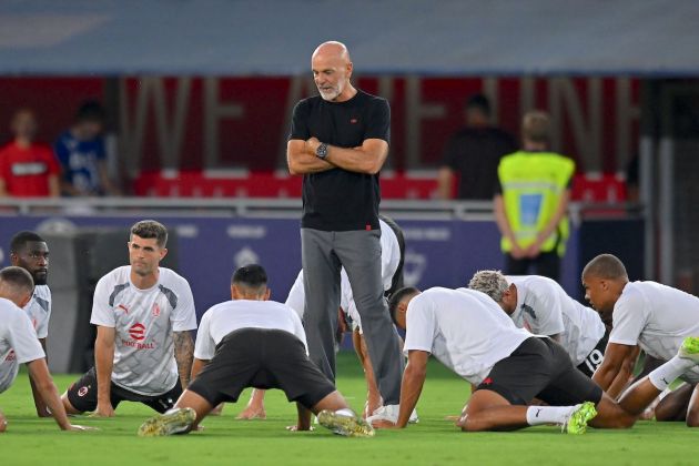 Stefano Pioli head coach of AC Milan