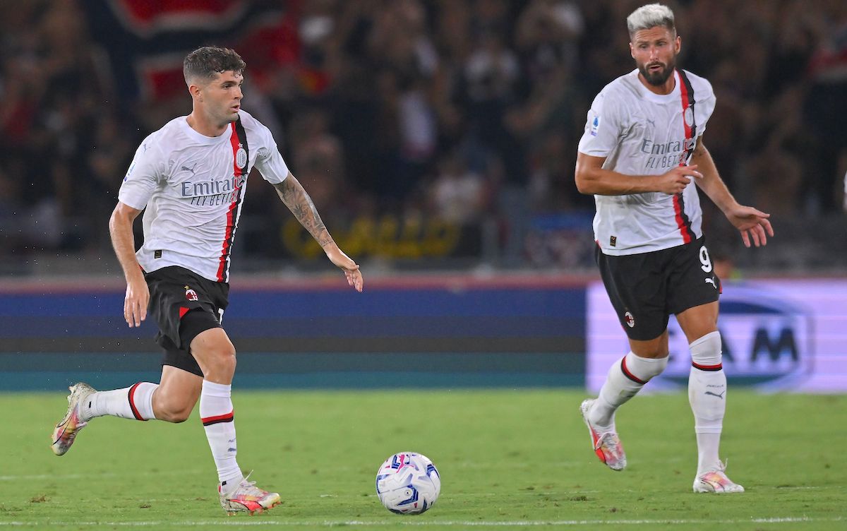 Christian Pulisic of AC Milan