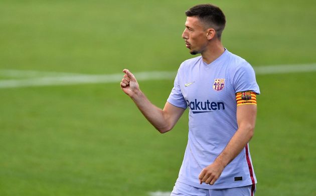 Barcelona's French defender Clement Lenglet