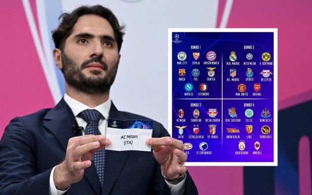 ac milan champions league draw