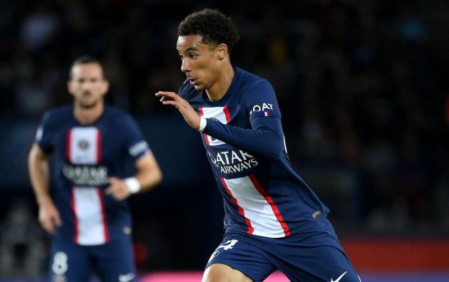 Paris Saint-Germain's French forward Hugo Ekitike