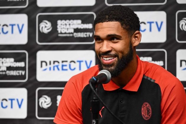 AC Milan's English midfielder Ruben Loftus-Cheek