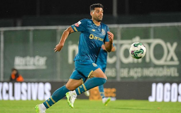 FC Porto's Iranian forward #09 Mehdi Taremi