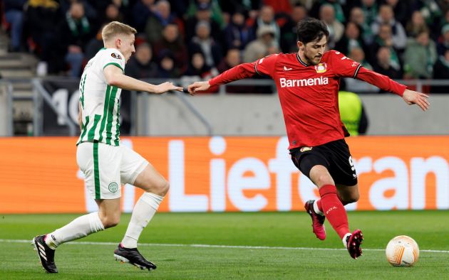 Sardar Azmoun of Bayer 04 Leverkusen