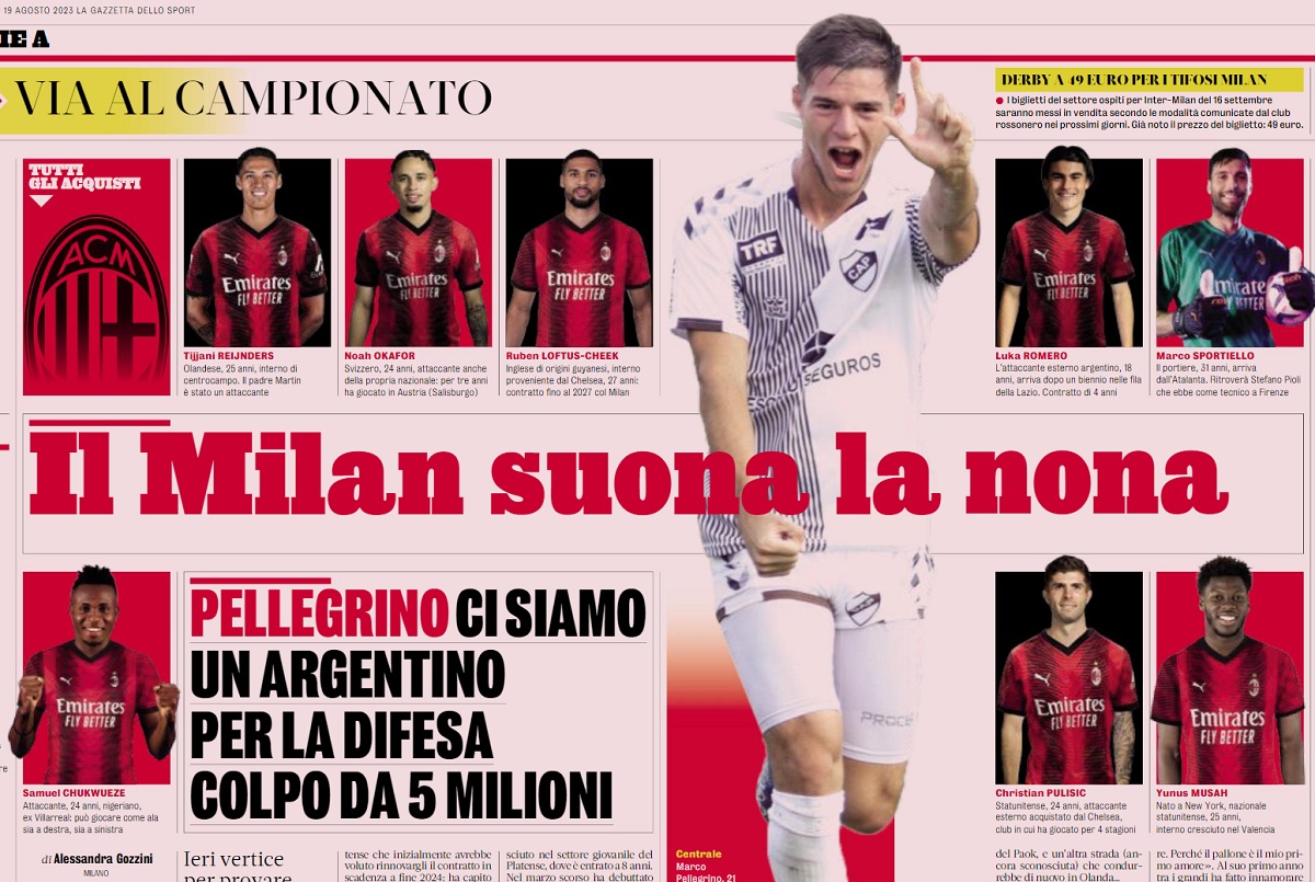 MN: Milan and Club Atletico Platense agree €3m deal for Pellegrino – the  latest