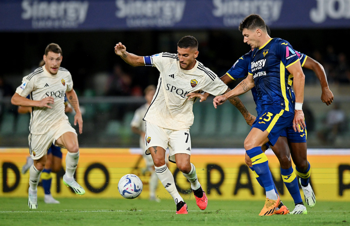 Lorenzo Pellegrini of AS Roma