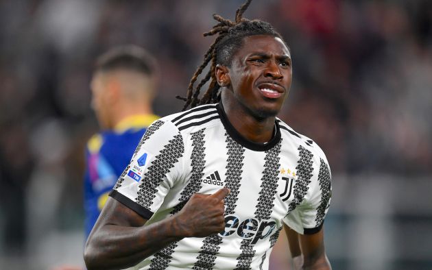 Moise Kean of Juventus