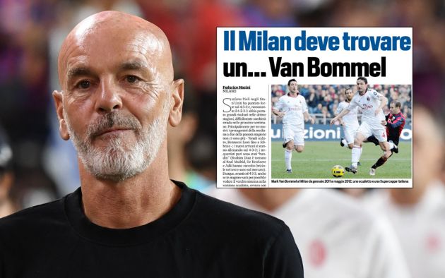 Pioli and Van Bommel