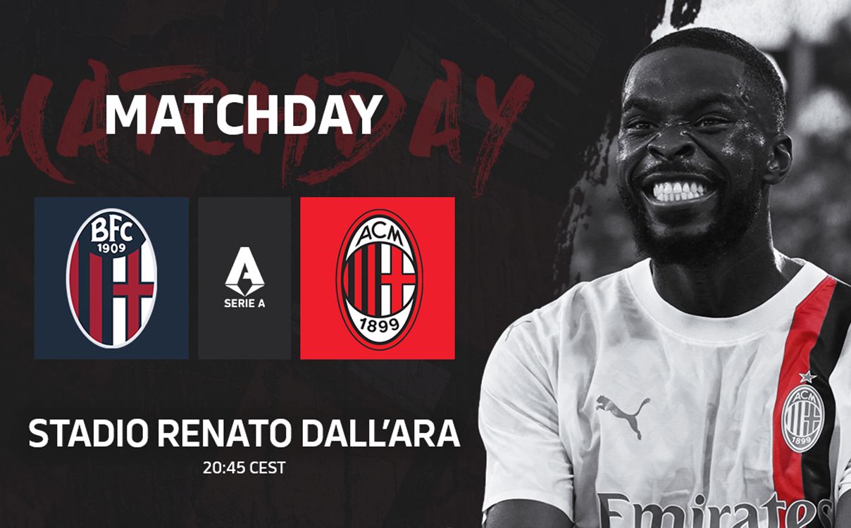 Bologna x AC Milan ao vivo às 15h45: como assistir hoje (21/08)