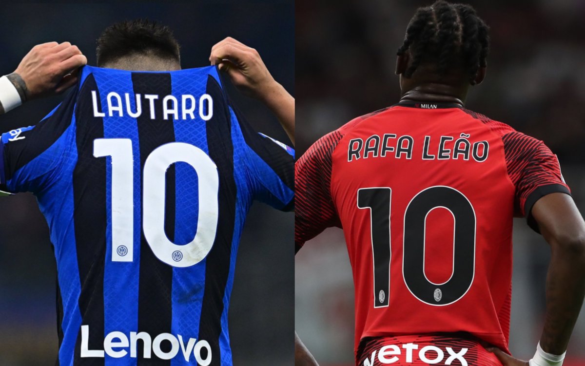 Dear Milano Run It Back Lautaro Martínez Rafael Leão Inter Milan AC Milan  UEFA Champions League Semi-Final Wall Decor Poster Canvas - Mugteeco