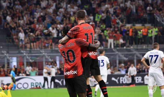 Leao and Pulisic Milan