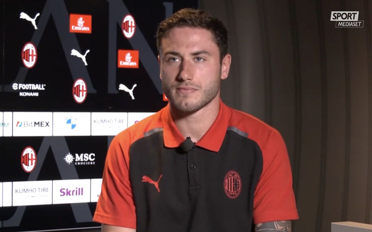 Davide Calabria Mediaset