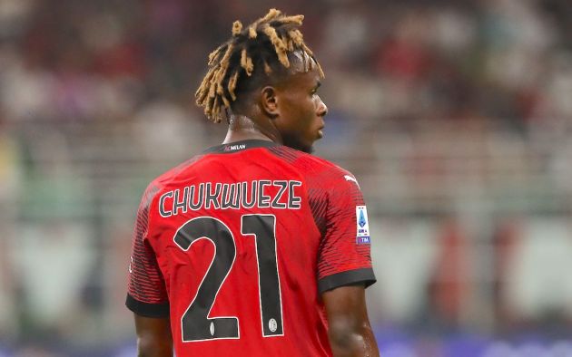 Samuel Chukwueze of AC Milan