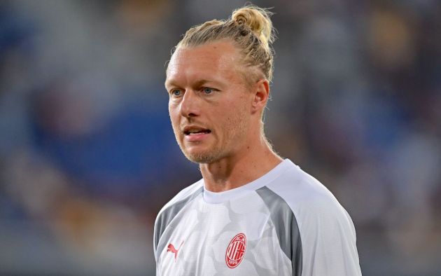 Simon Kjaer of AC Milan