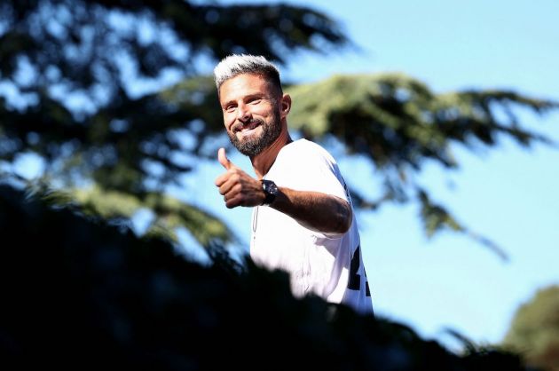 France's forward Olivier Giroud