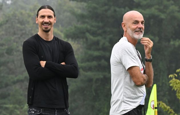 Ibrahimovic and Pioli