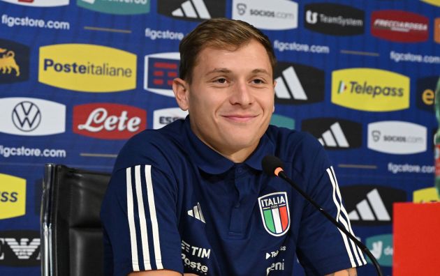 Nicolo Barella of Italy
