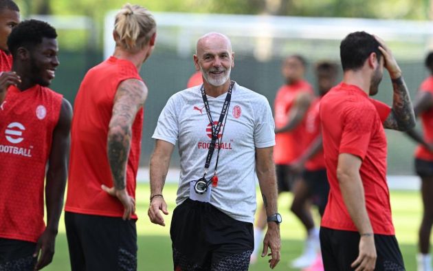 pioli milanello smile