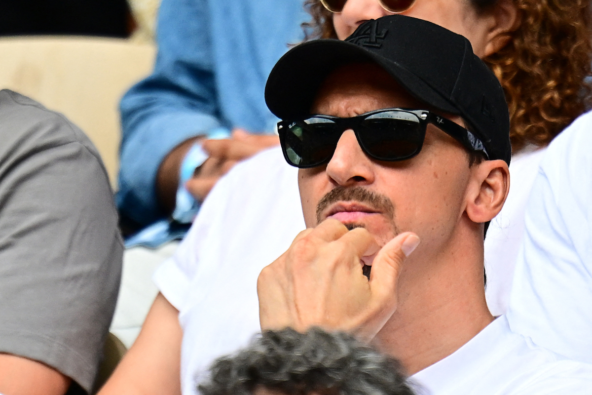 Former Swedish football player Zlatan Ibrahimovic