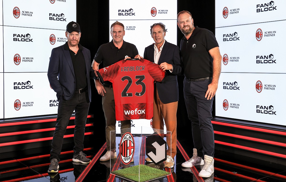 Official: AC Milan announce partnership with digital platform Fanblock -  photo