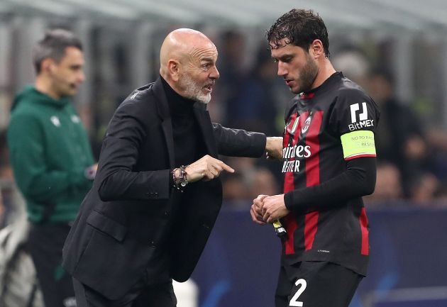 Pioli and Calabria Milan