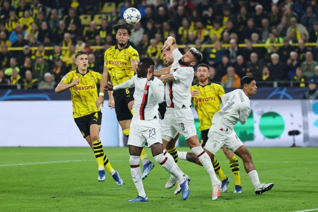 Borussia Dortmund v AC Milan: Group F - UEFA Champions League 2023/24