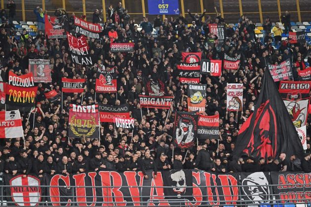 milan fans napoli