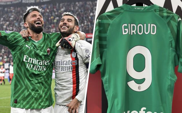 Official Milan announce sale start of Giroud 9 goalkeeper jerseys