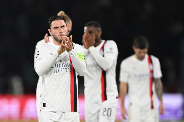 Davide Calabria of AC Milan
