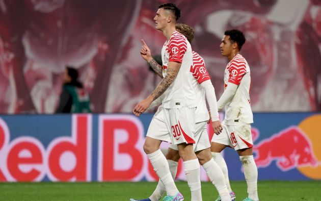 Benjamin Sesko of RB Leipzig