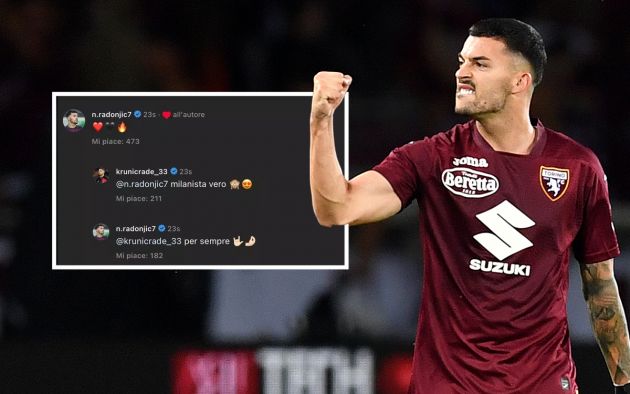 Nemanja Radonjic of Torino FC