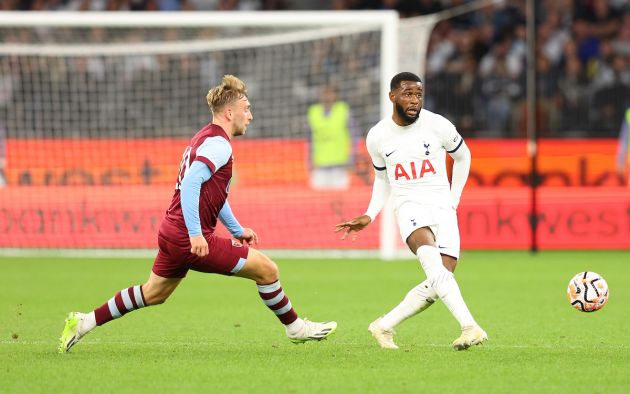 Japhet Tanganga of Tottenham