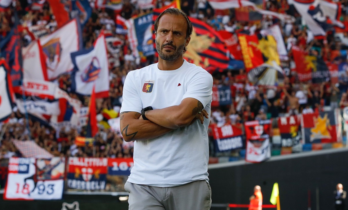 Mateo Retegui of Genoa Cfc during the Italian Serie A, football