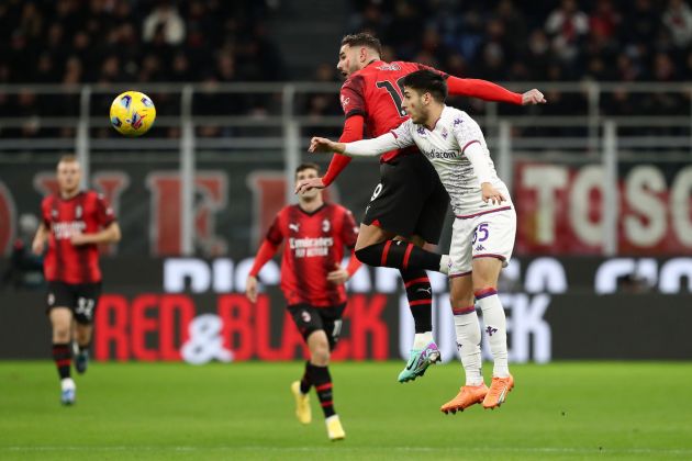 Theo Hernandez of AC Milan