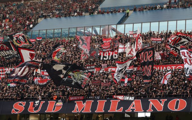 Fans of AC Milan