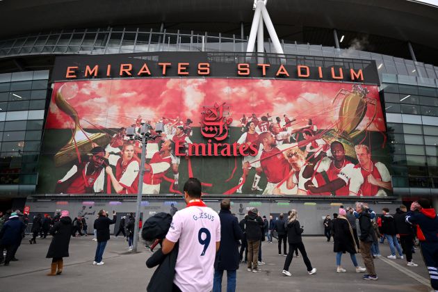 emirates stadium outside