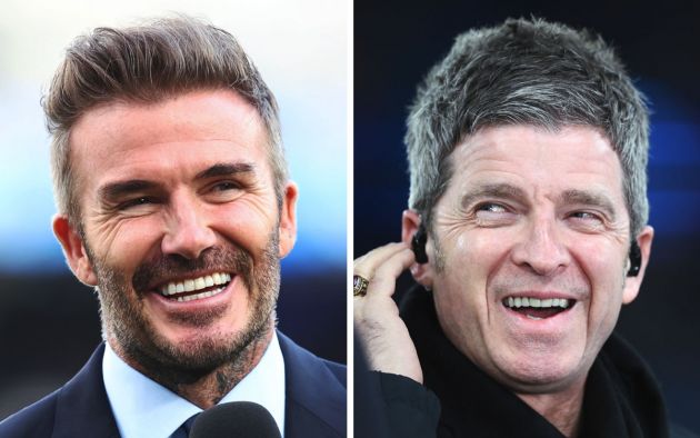 Beckham and Gallagher