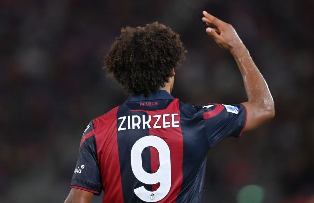 Joshua Zirkzee of Bologna