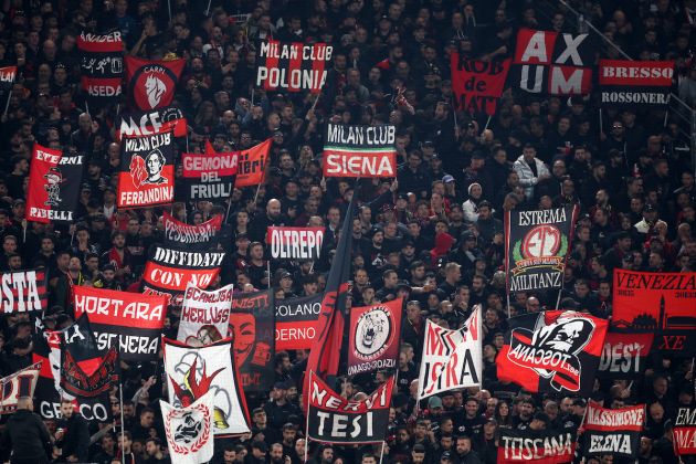 Fans of AC Milan