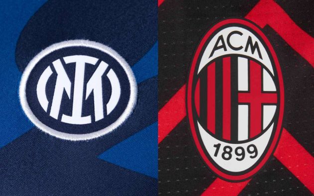 inter ac milan logos