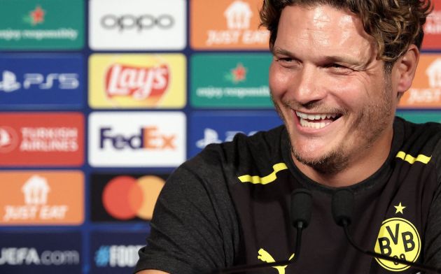 Dortmund's German head coach Edin Terzic