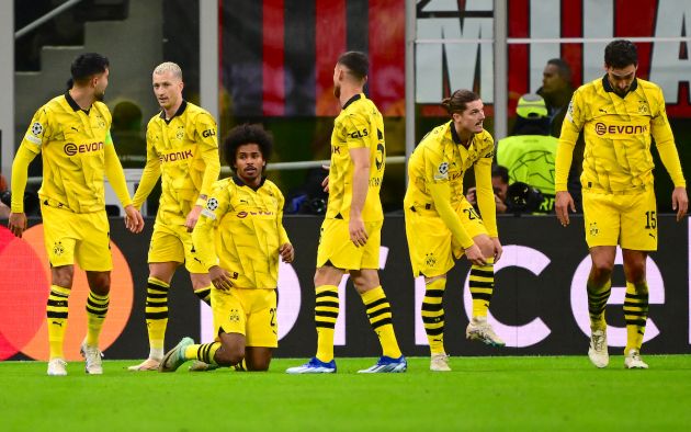 Dortmund's German forward #27 Karim Adeyemi