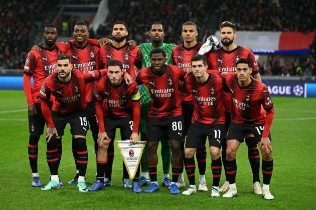 Milan team/players photo