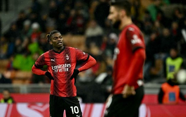 Rafael Leao and Oliiver Giroud