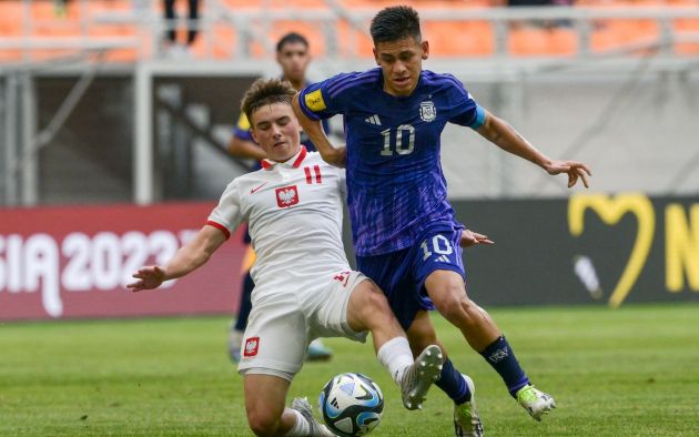 Argentina's Claudio Echeverri