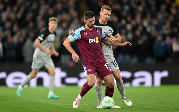 Clement Lenglet of Aston Villa