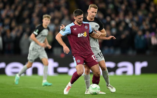 Clement Lenglet of Aston Villa