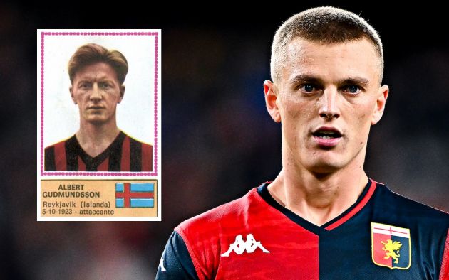 Albert Gudmundsson of Genoa