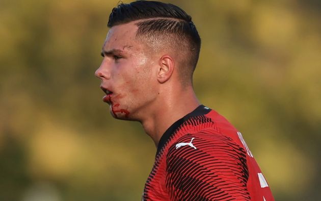 Jan-Carlo Simic of AC Milan
